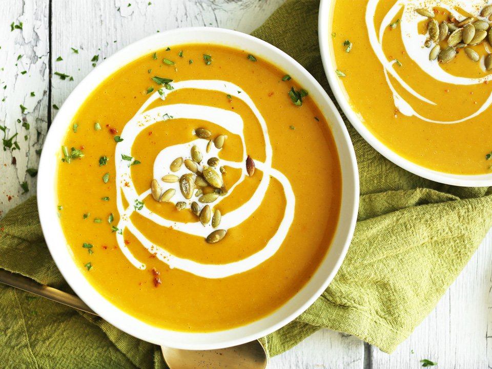 Velvety Pumpkin Soup